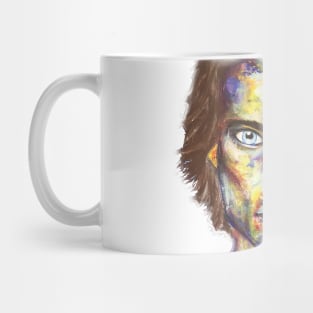 Colored Face painting Mug